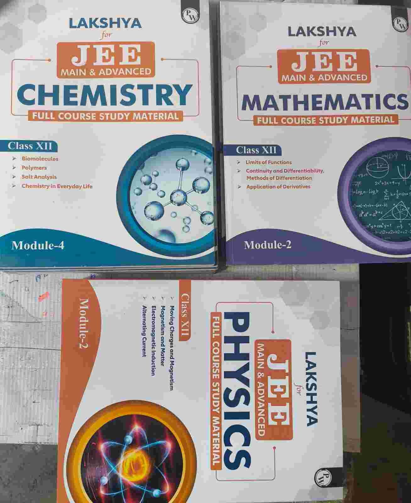 PW JEE PCM MODULE CLASS 12 2023